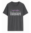 "I spent a night in heaven" Grey Tee